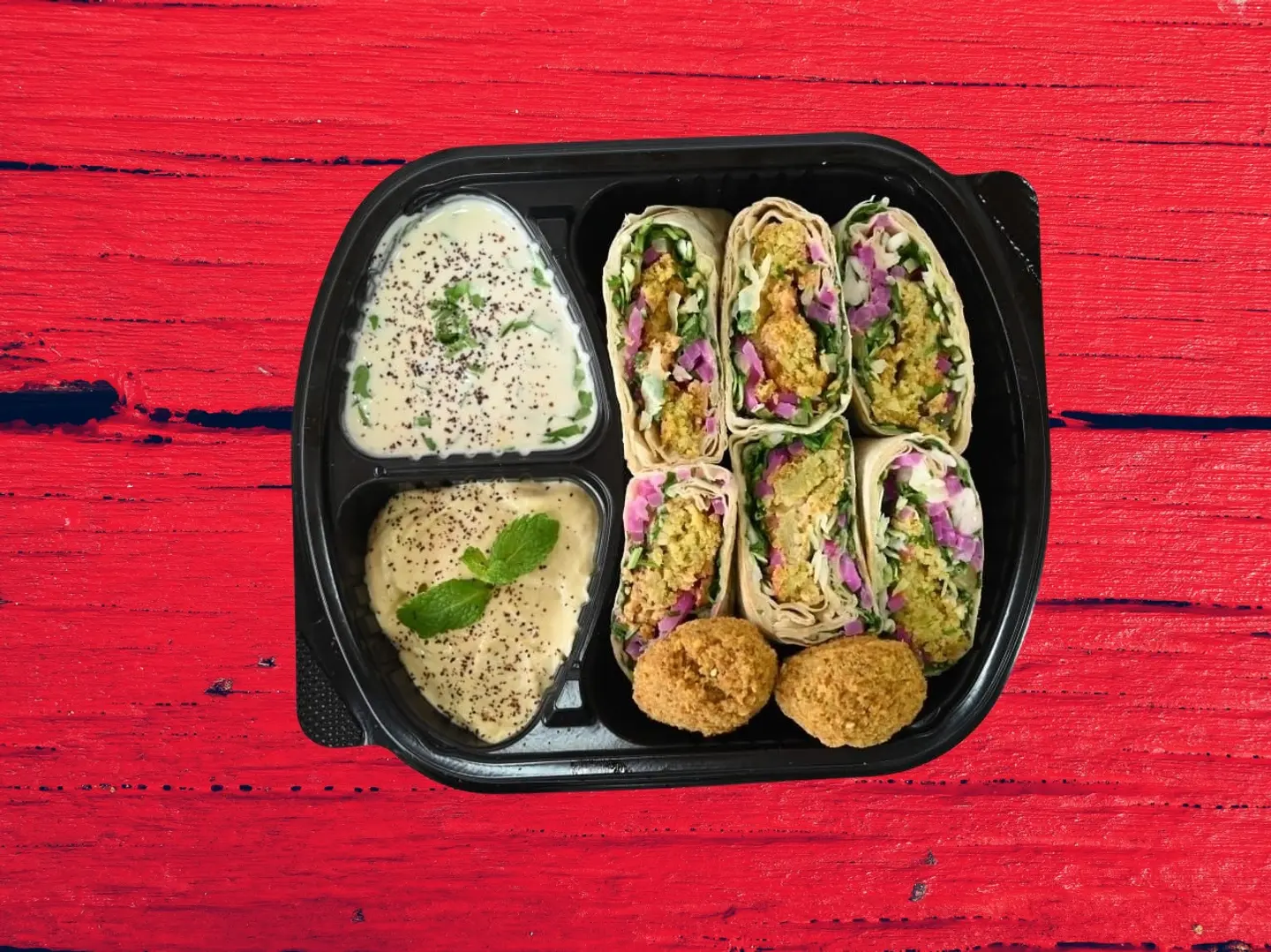 Arabic Falafel Plate