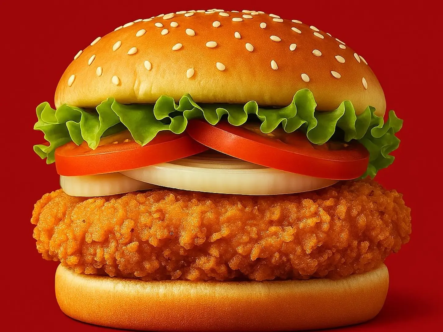 ساندوتش برجر دجاج