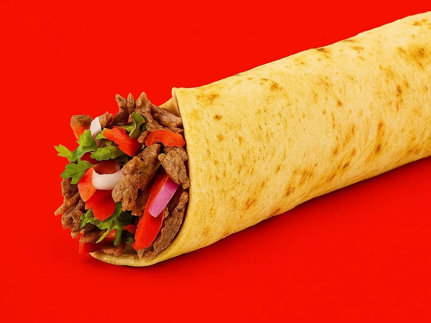 ساندوتش كبدة بالحمص بالخبز الصاج