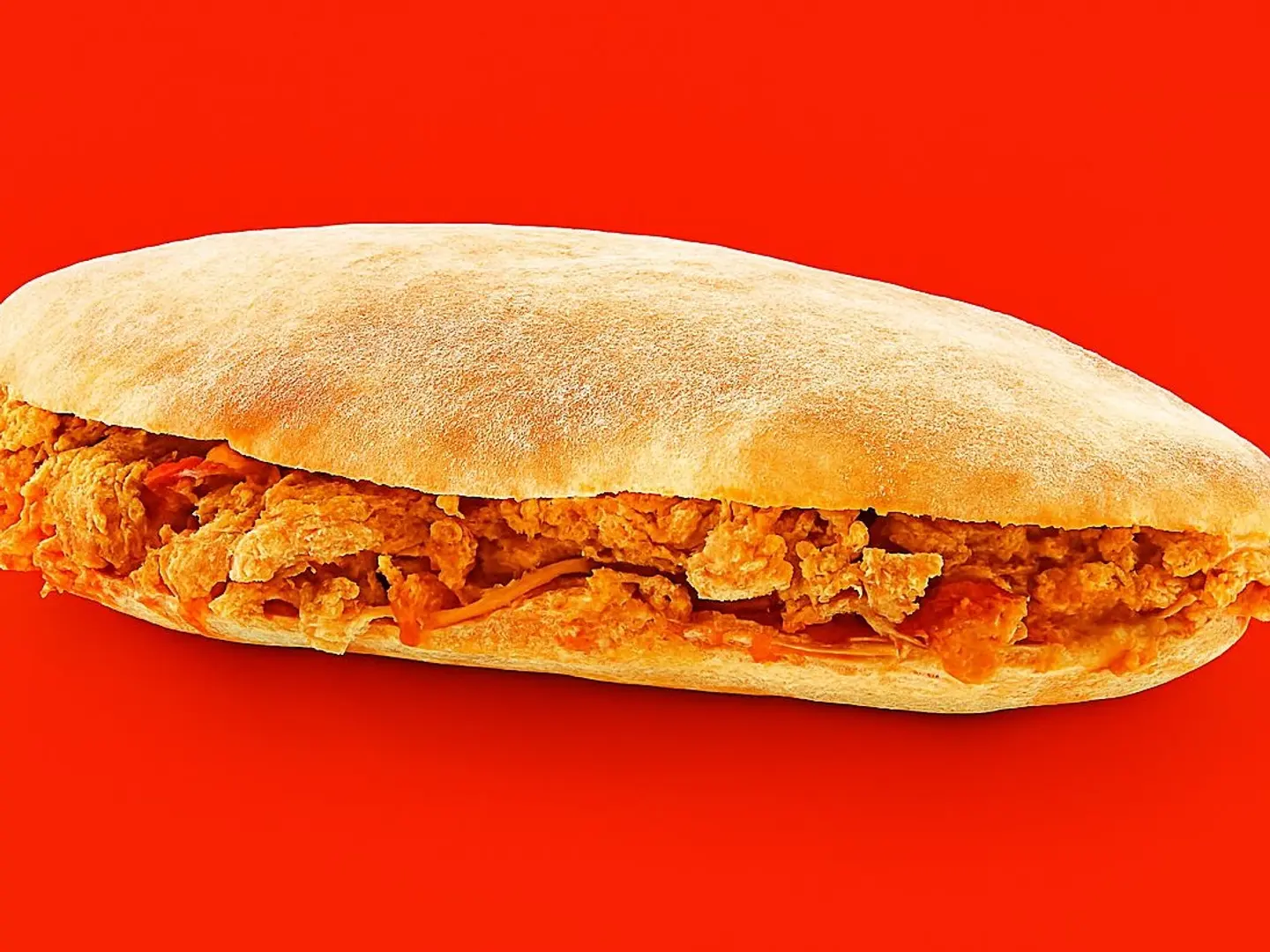 ساندوتش شكشوكة بالجبن بالخبز العربي