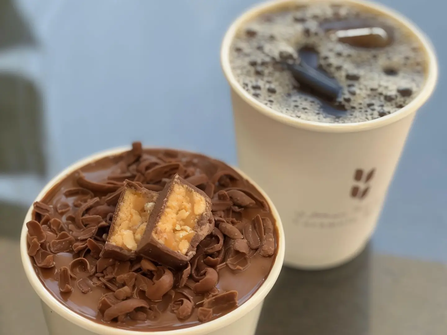 Snicker Cake With Coffee