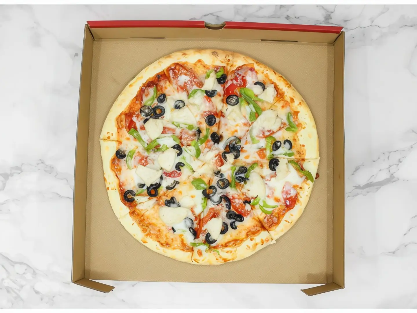 بيتزا برجر دجاج