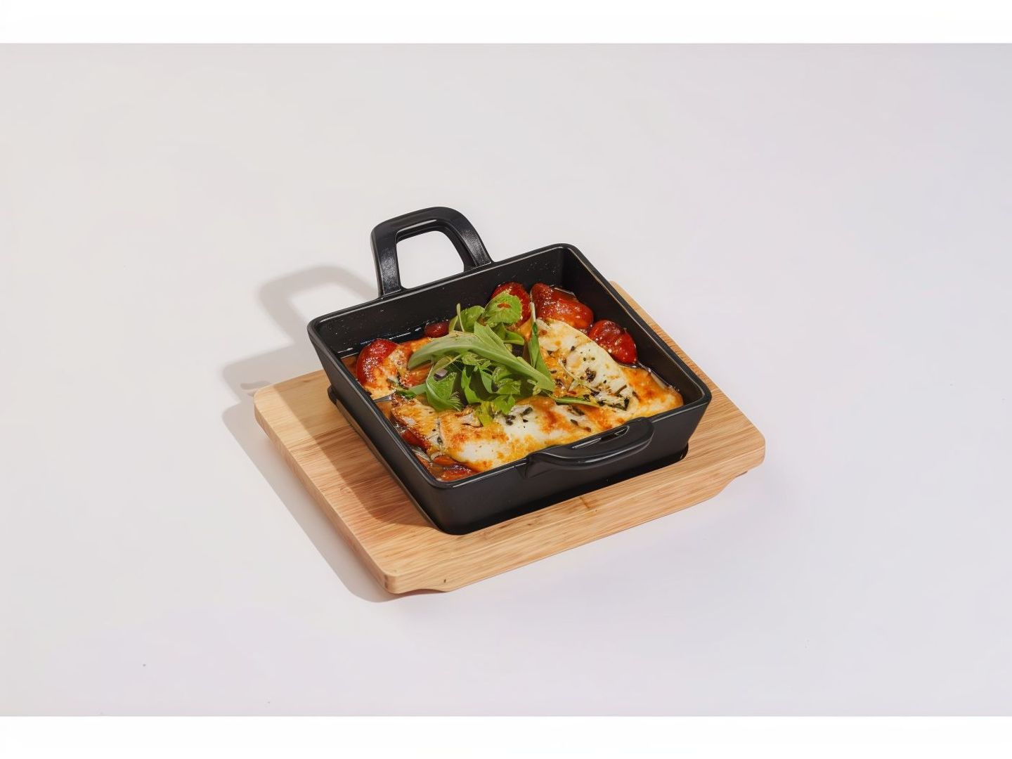Grilled Halloumi Pot