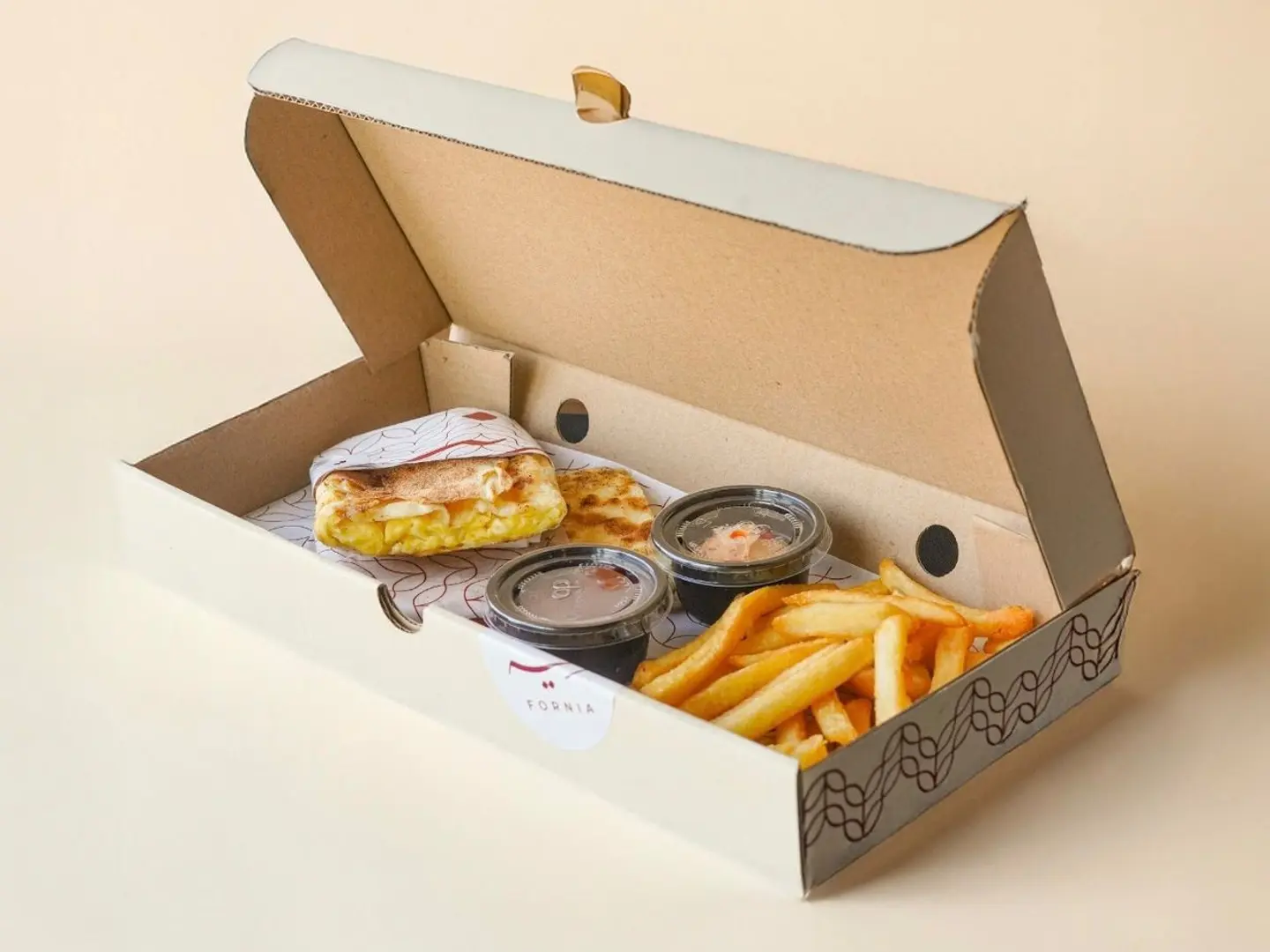 سندوتش بيض بالجينه