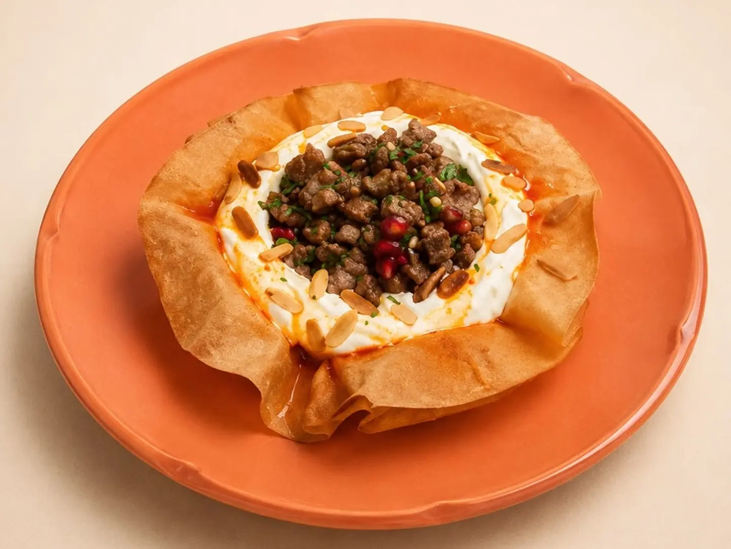 Hummus With Meat