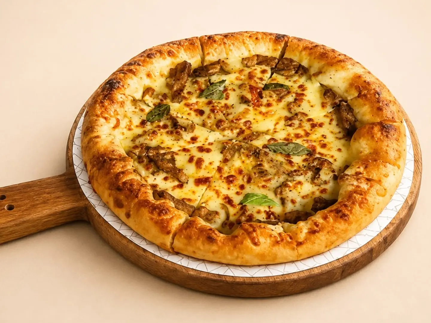 Steak Pizza