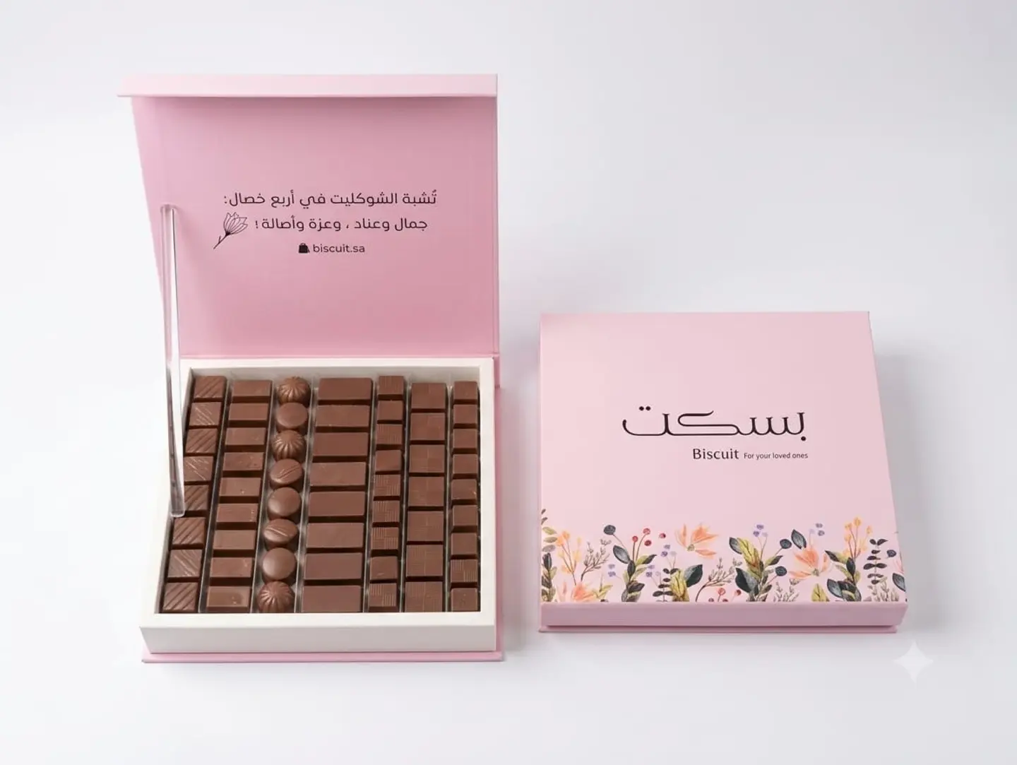 علبة شوكولاته فاخرة
