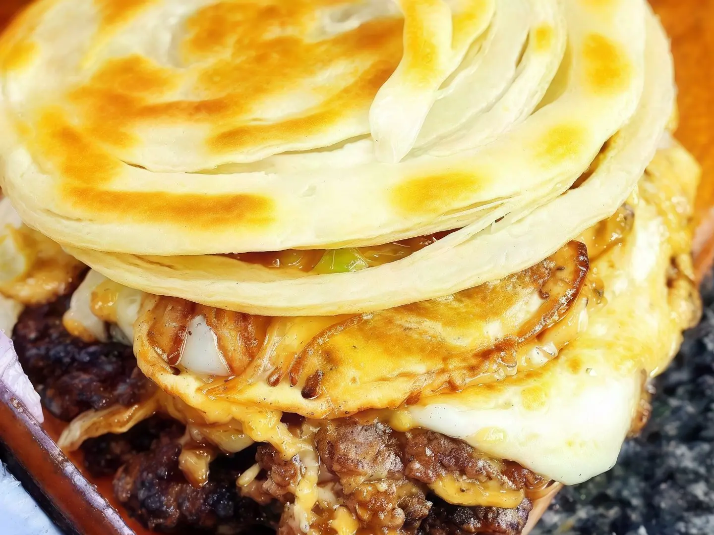 برجر دجاج الشباتي