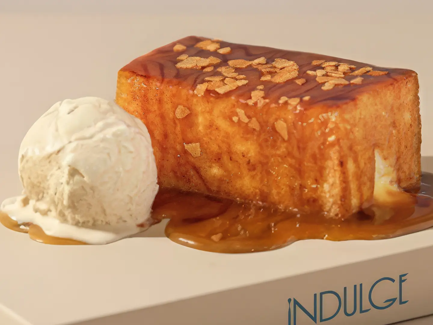 فرنش توست كراميل محشية قشطة