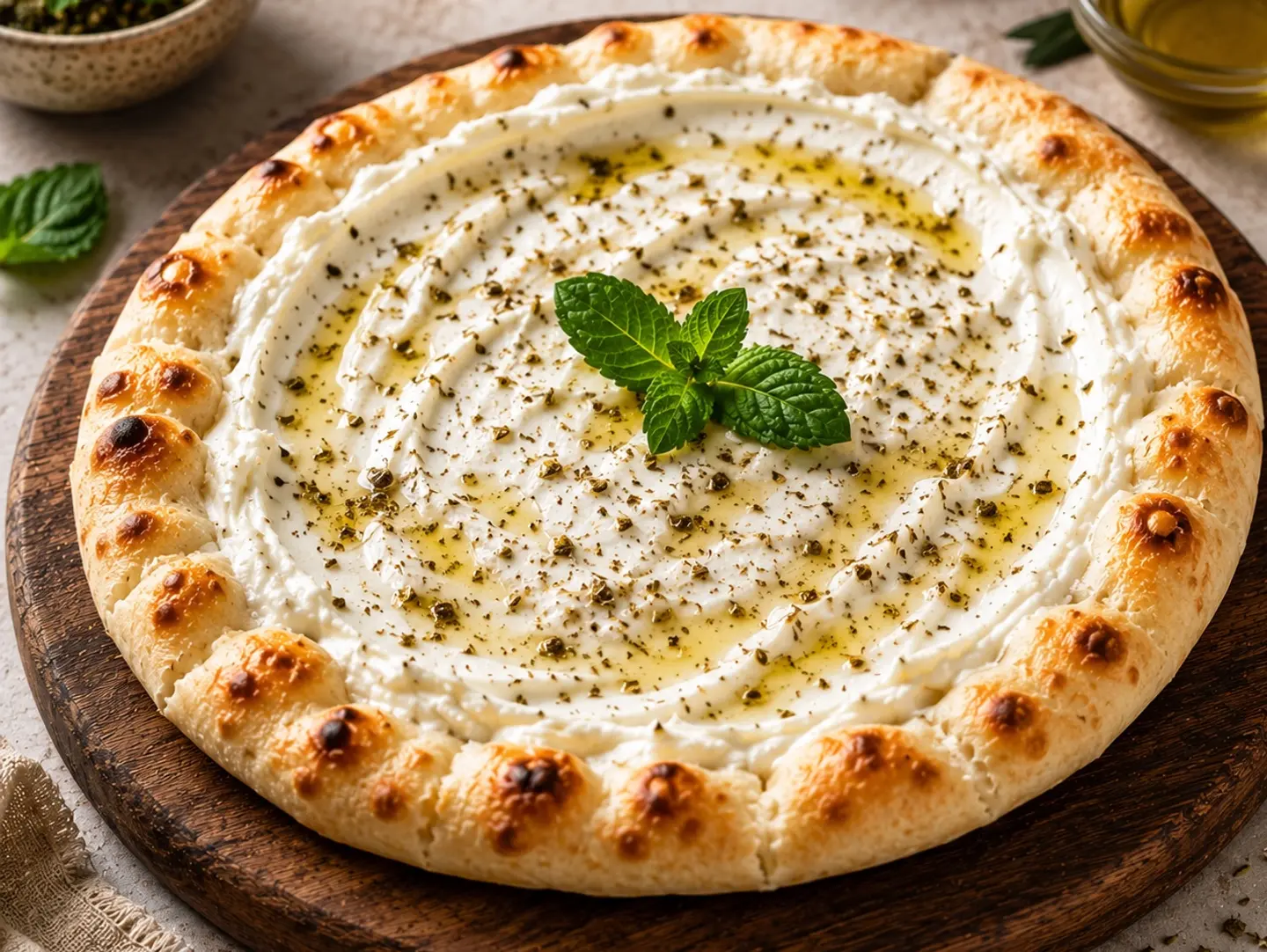 Manakish Labneh