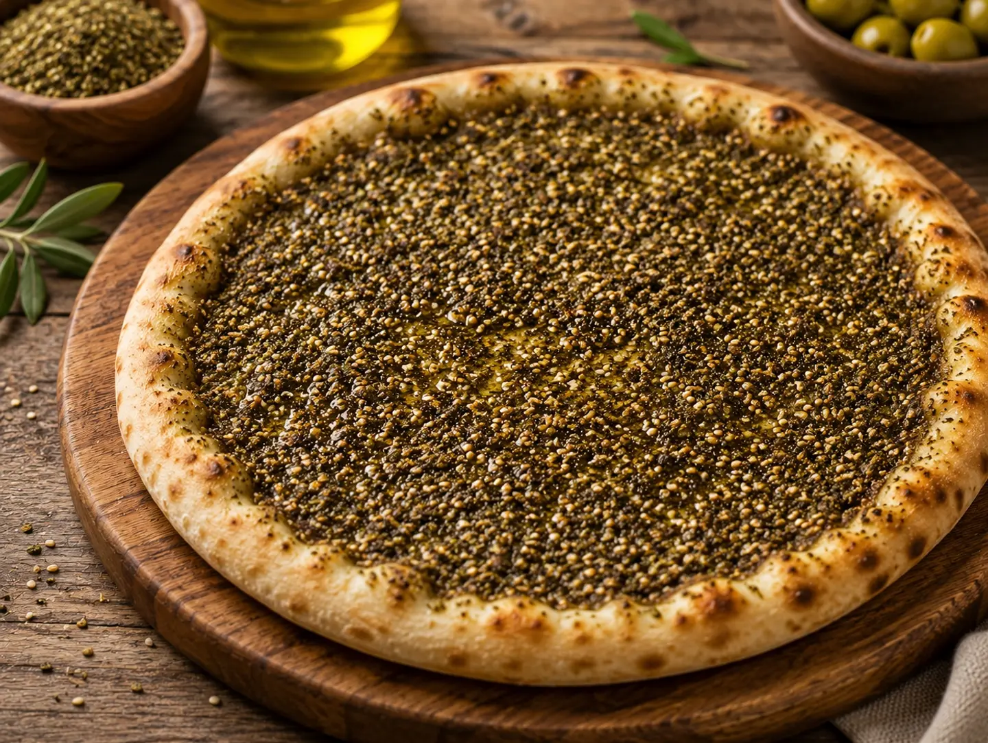 Zaatar Manakish