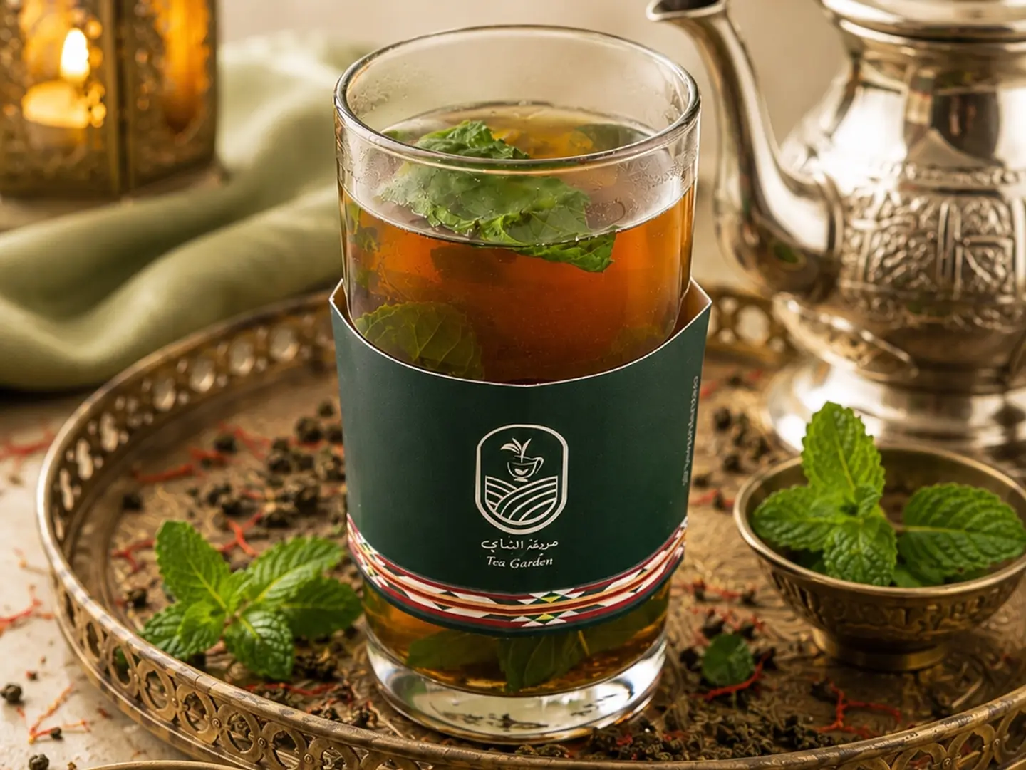 Moroccan Tea Saffron - Medium