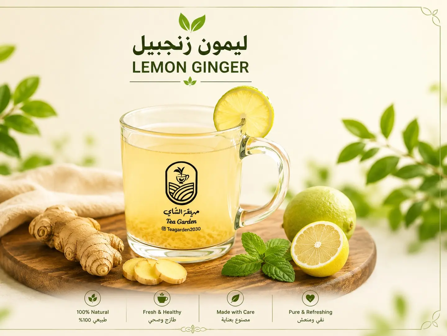 Lemon With Ginger - Medium