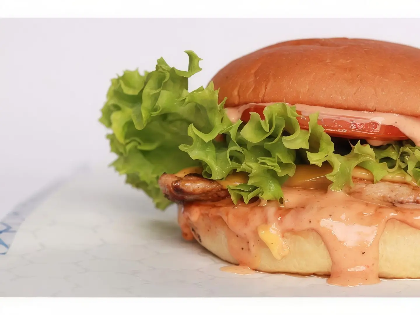 Buffalo Crispy Chicken Burger