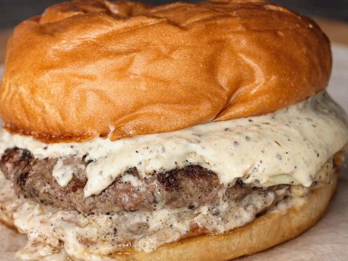 برجر الترافل المشوي