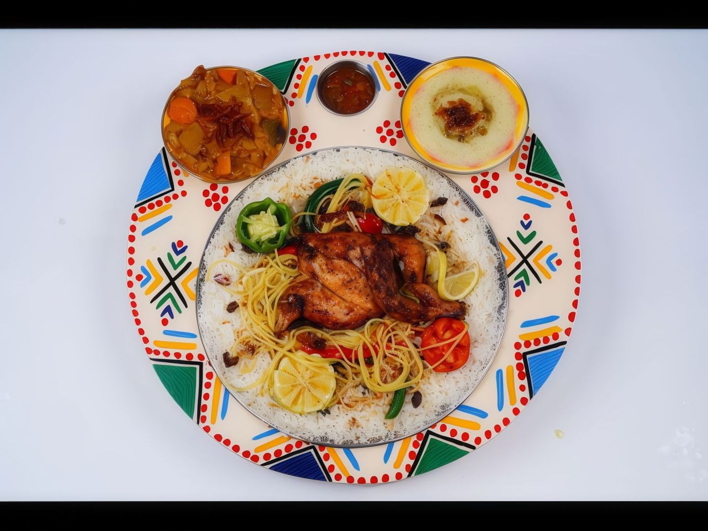 نص دجاج مضبي