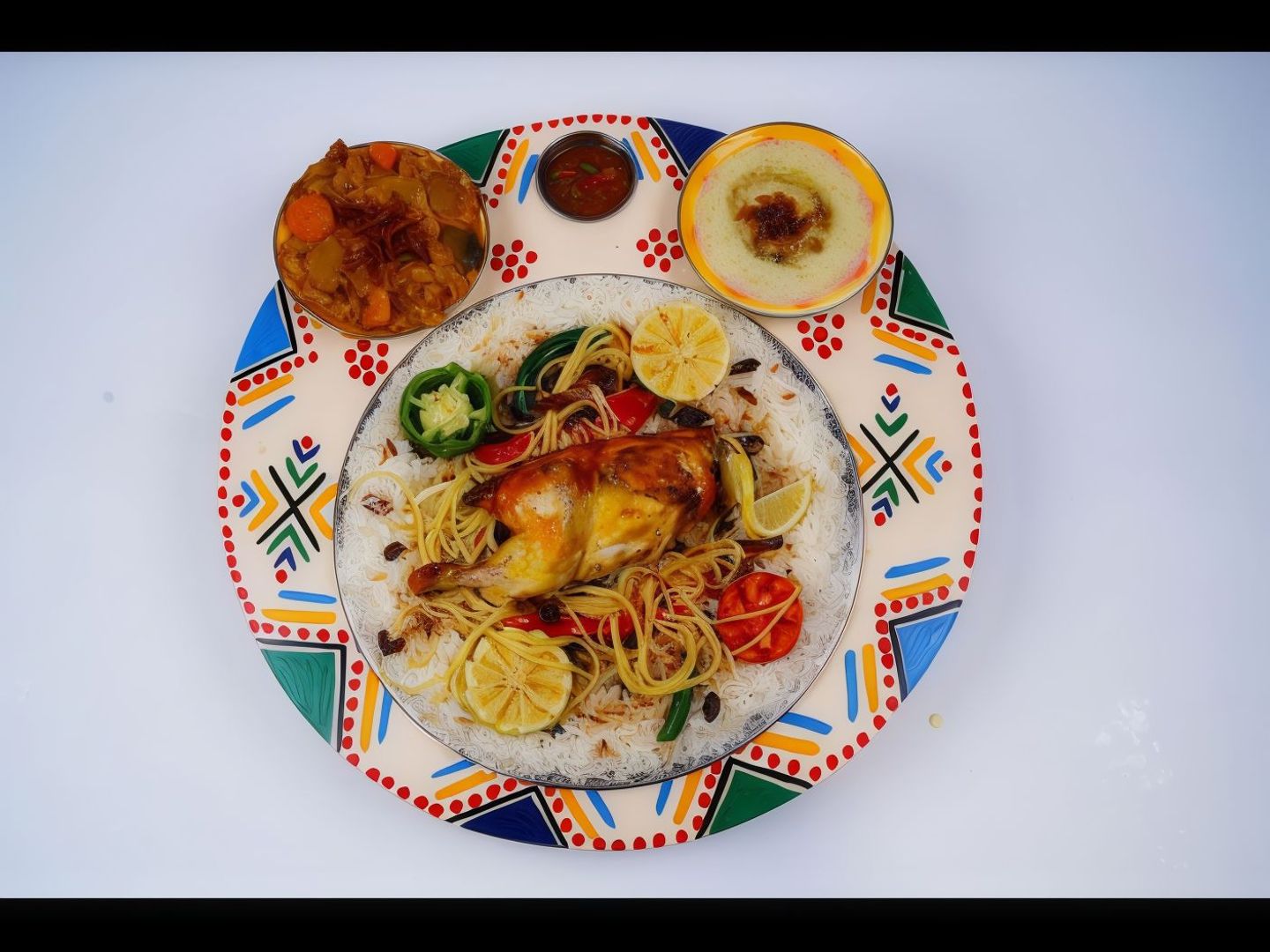 نص دجاج مندي