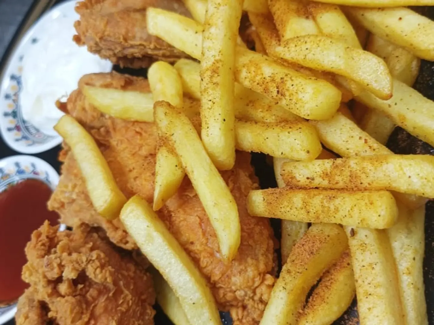 Spicy Seasoned Broasted Chicken