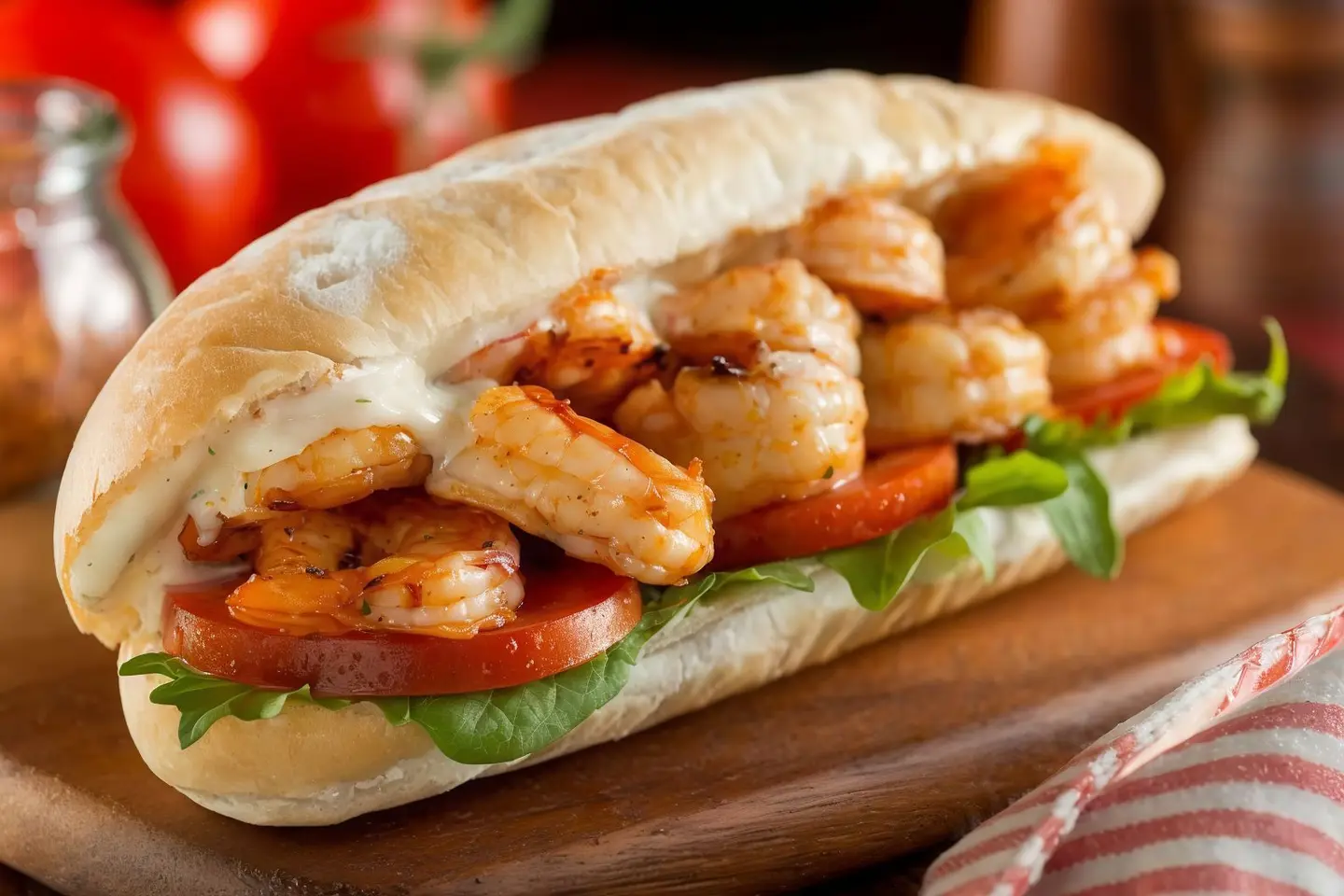 Shrimp Sandwich