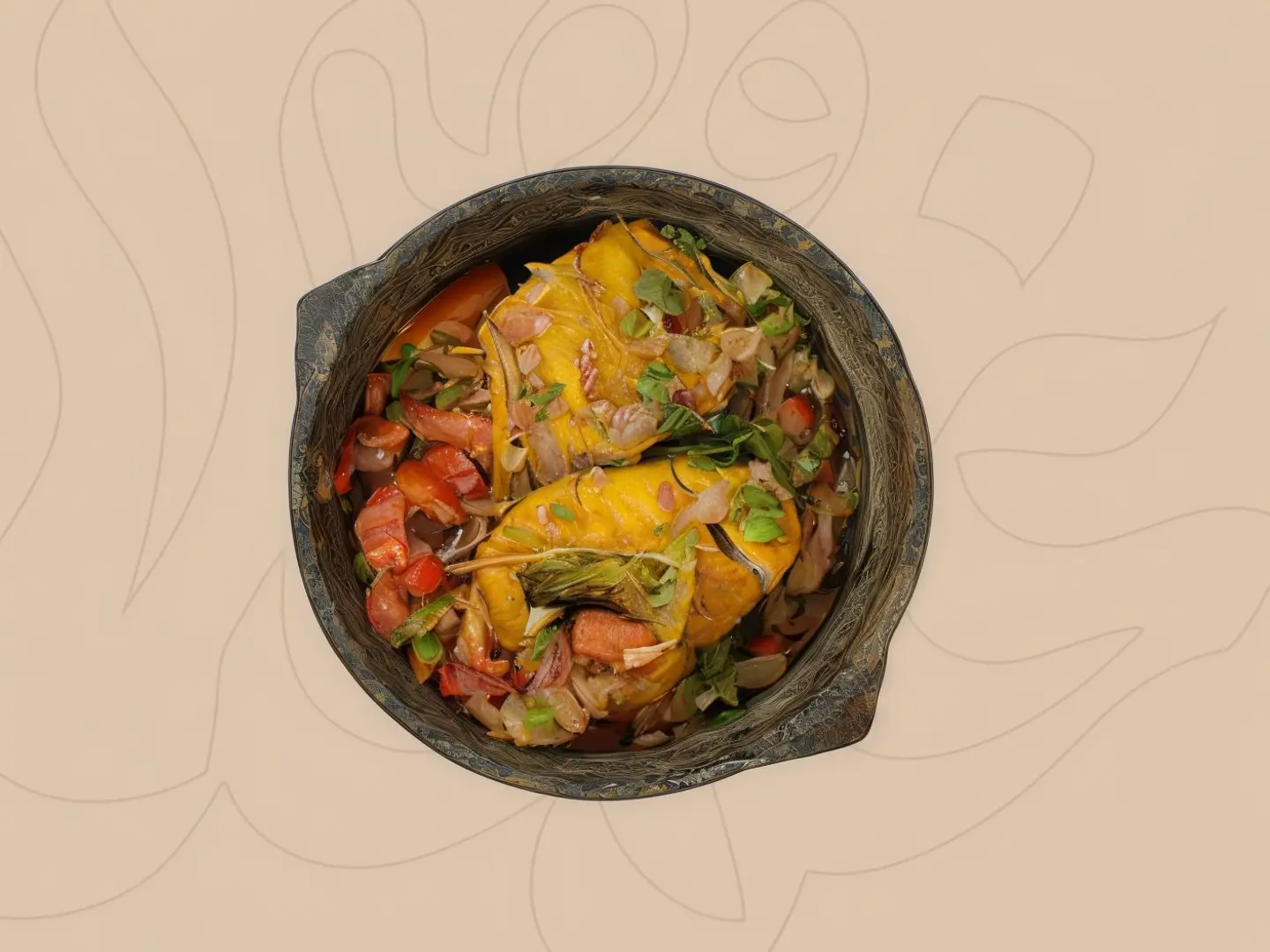 Fish Mukashan With Salit