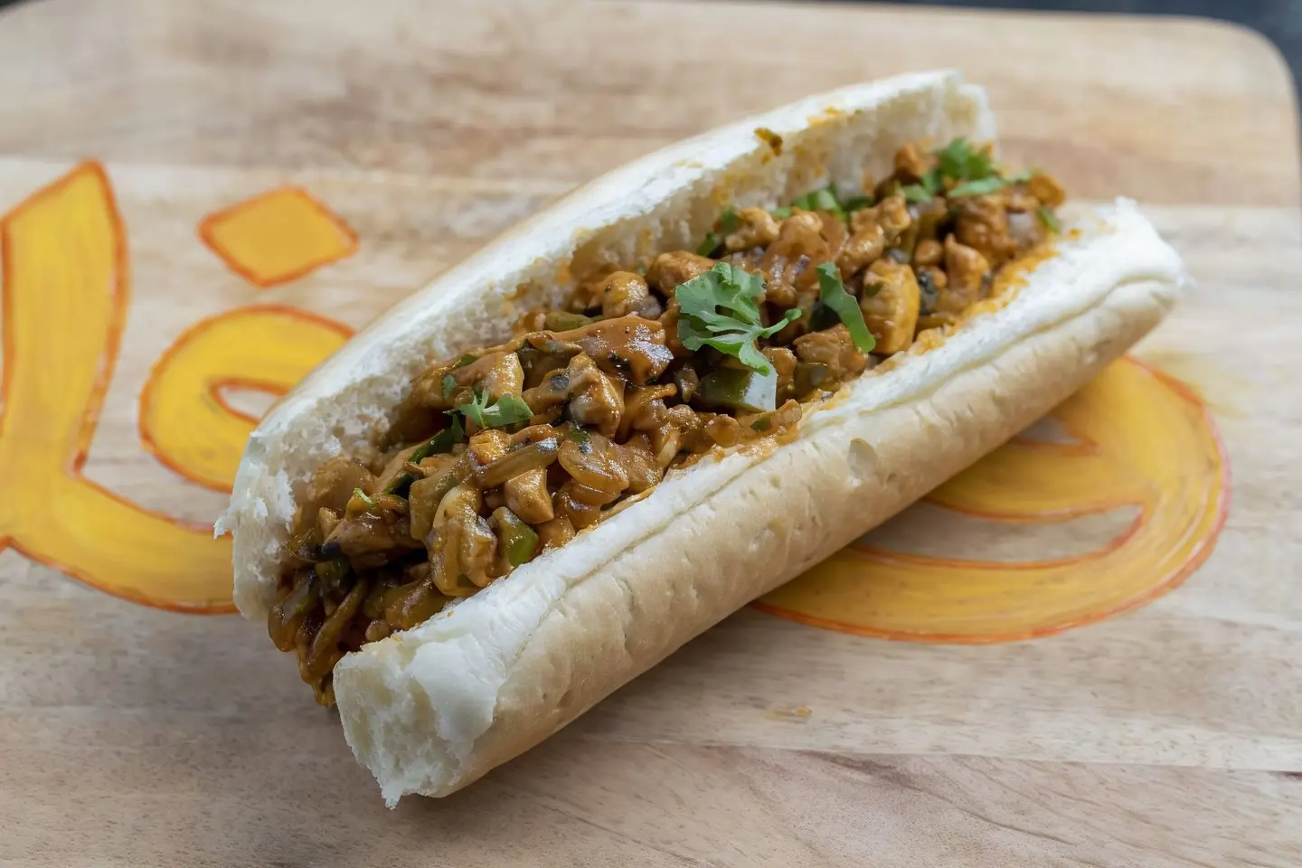 Meat Mgalgal Sandwich