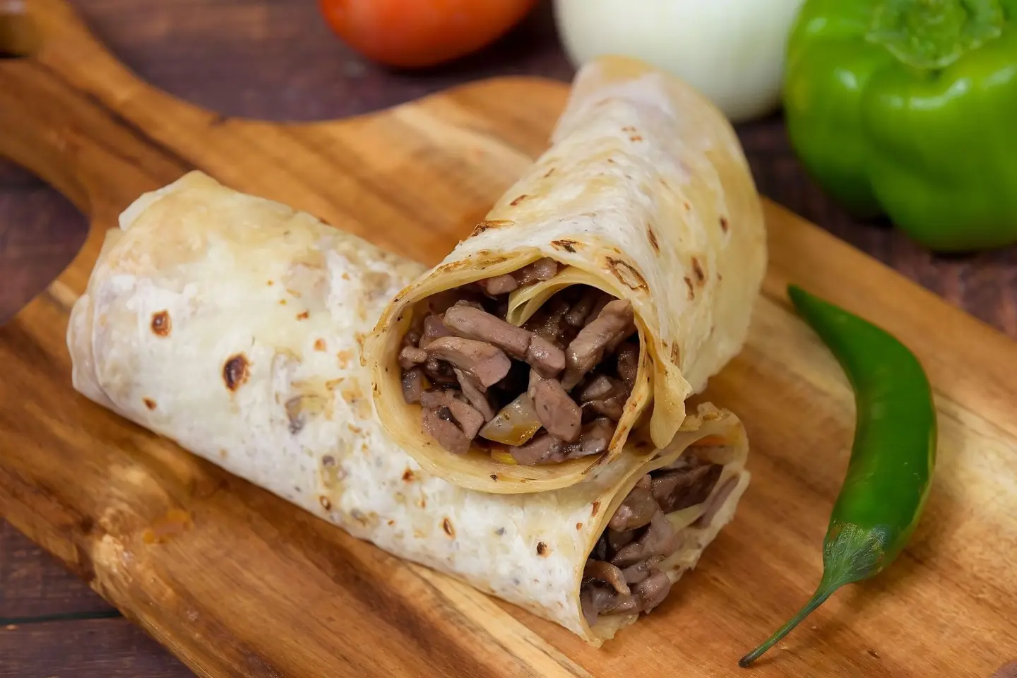 Saj Liver Sandwich