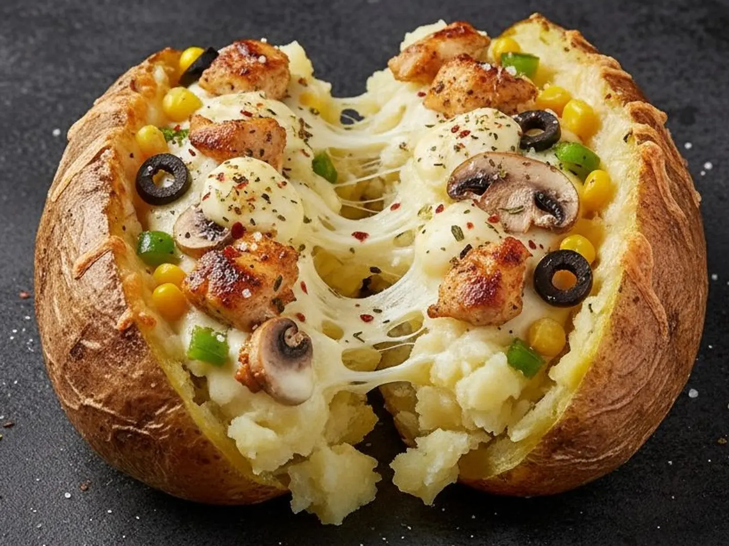 Turkish Kumpir Potatoes