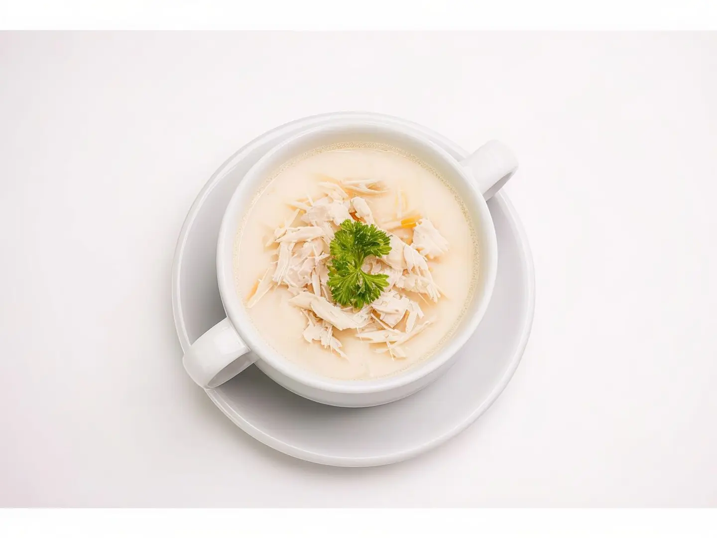 شوربة كريمة دجاج