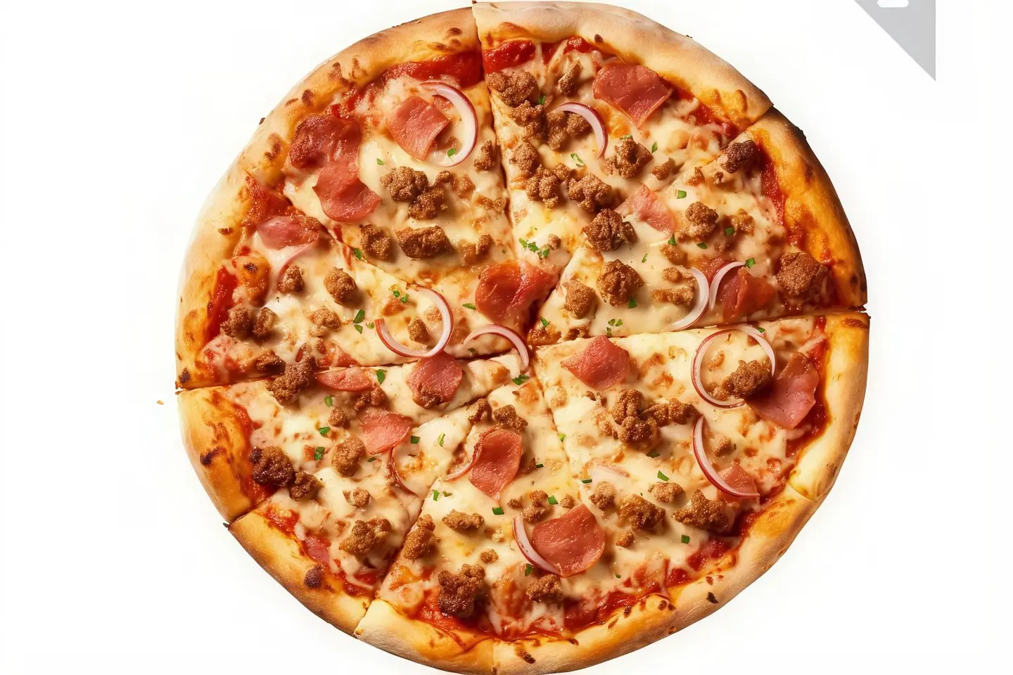 Deluxe Meat Pizza