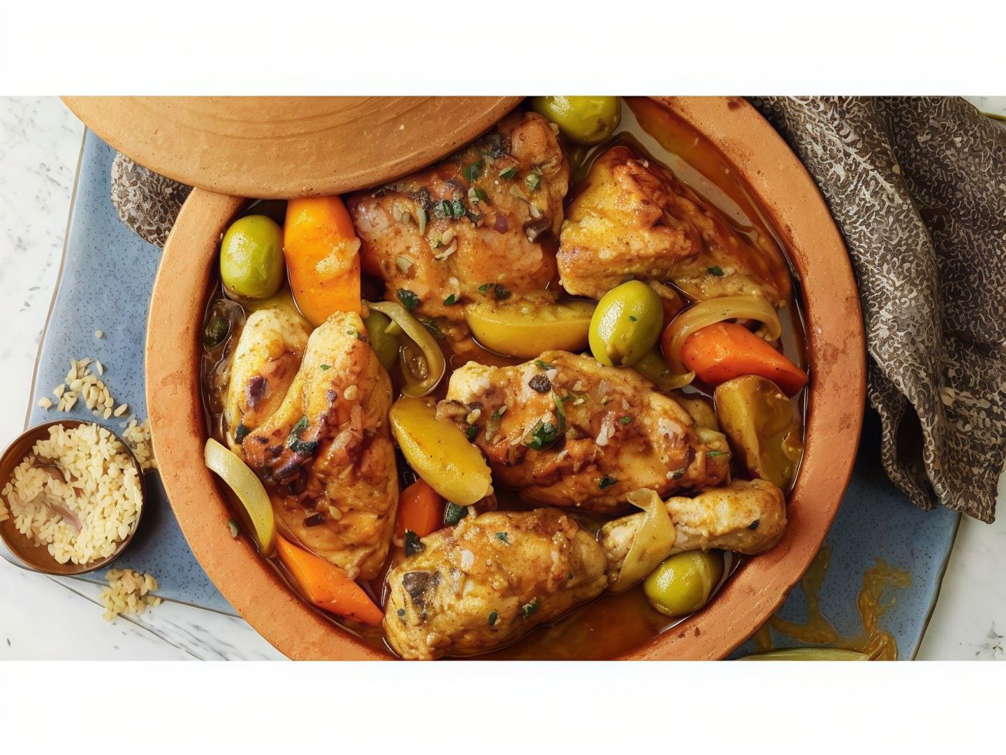 طاجن دجاج مغربي