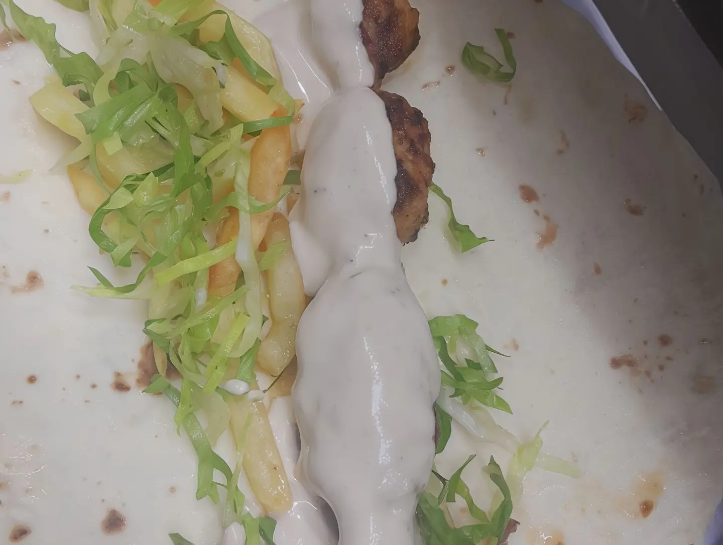 Chicken Mabshour With Cheese Sandwich