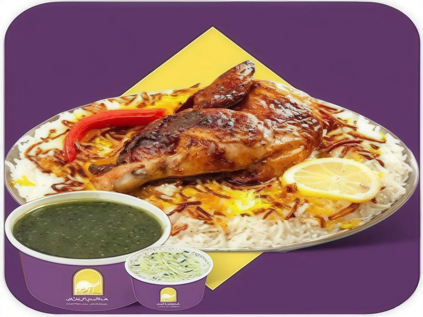 حبة شواية وملوخية بزيت الزيتون