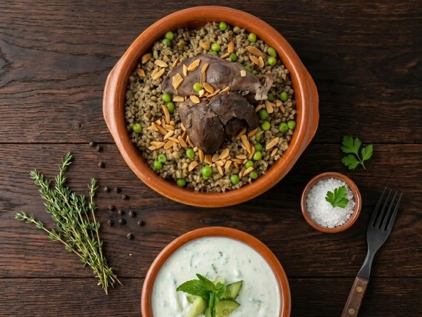 Frik With Lamb Shank