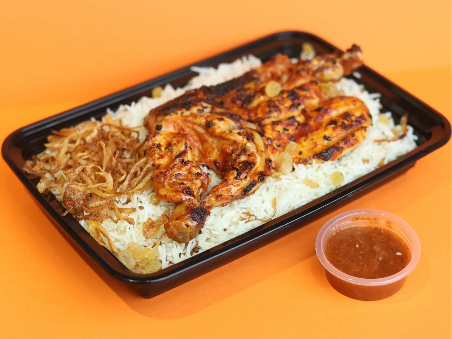 فروج ع الفحم بشاور-نص فروج