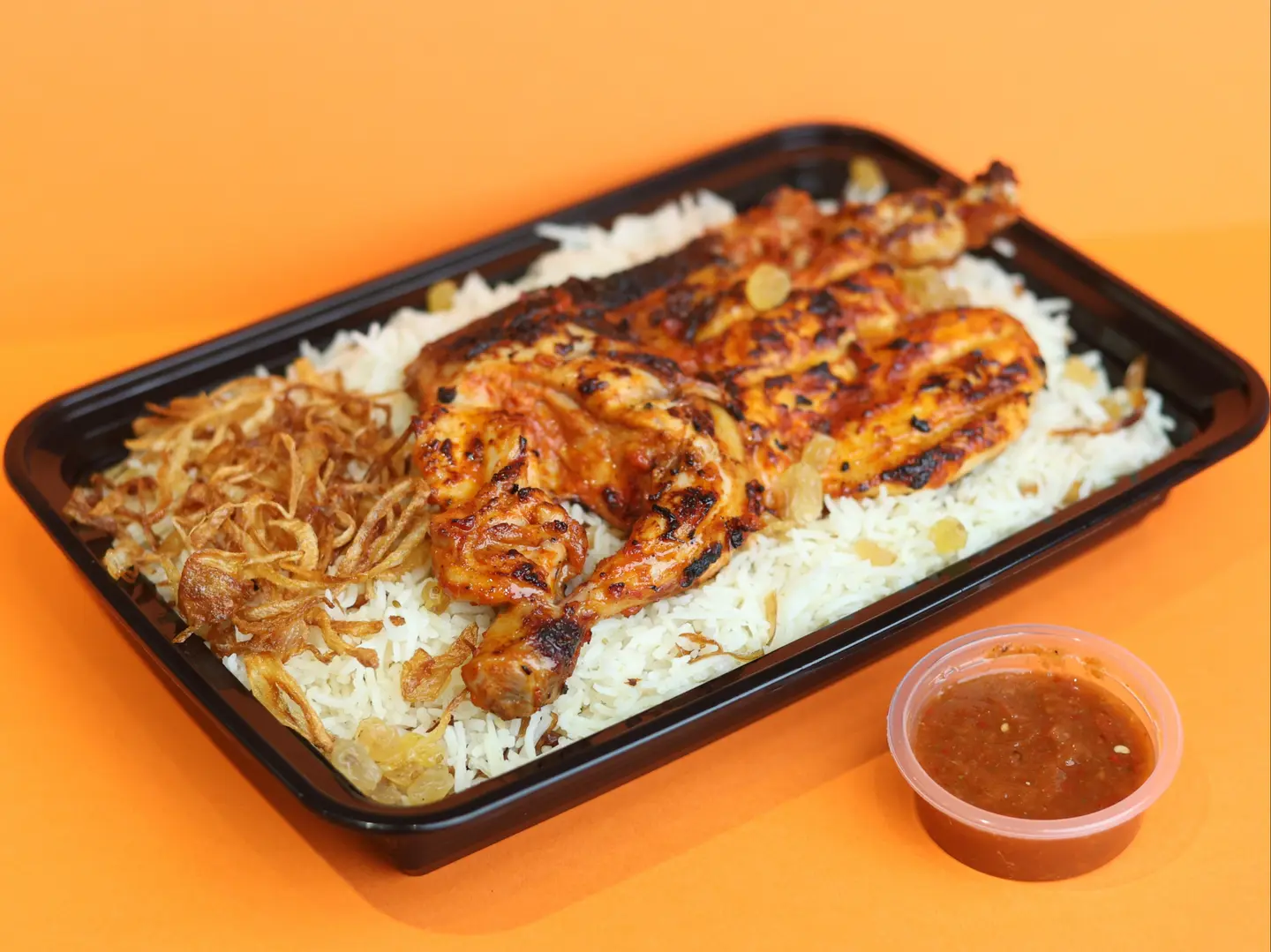 فروج ع الفحم بشاور-حبة فروج