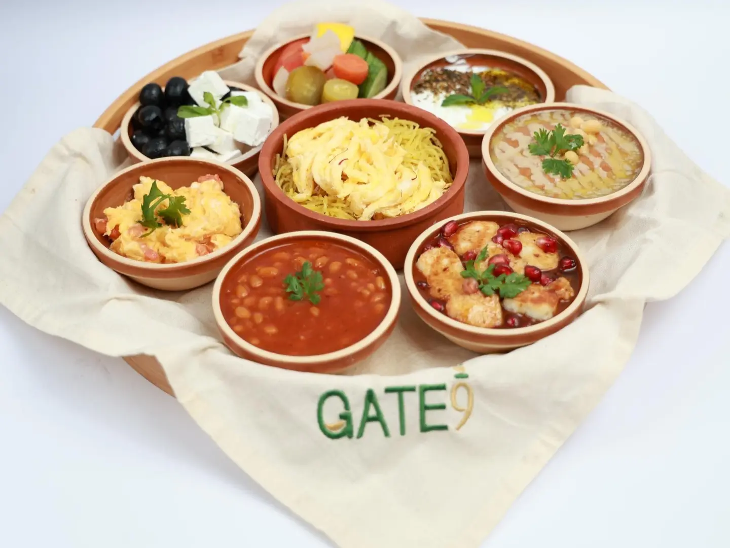 صينية فطور بوابة 9 كبيرة