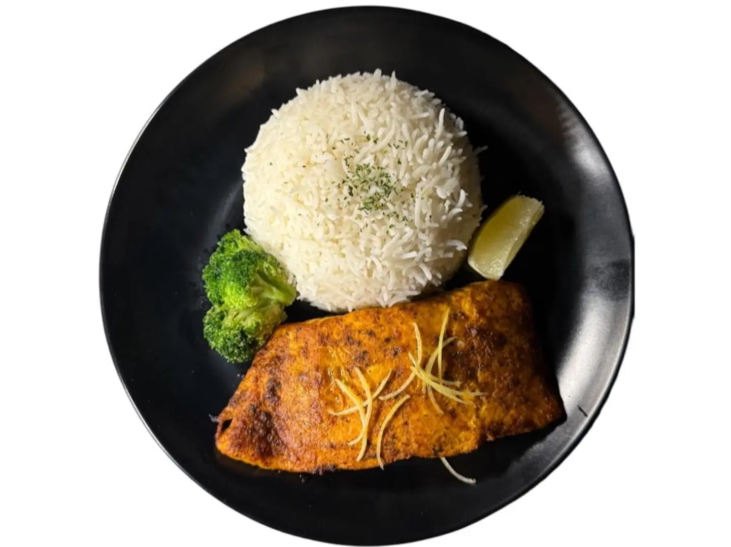 Salmon With Rice