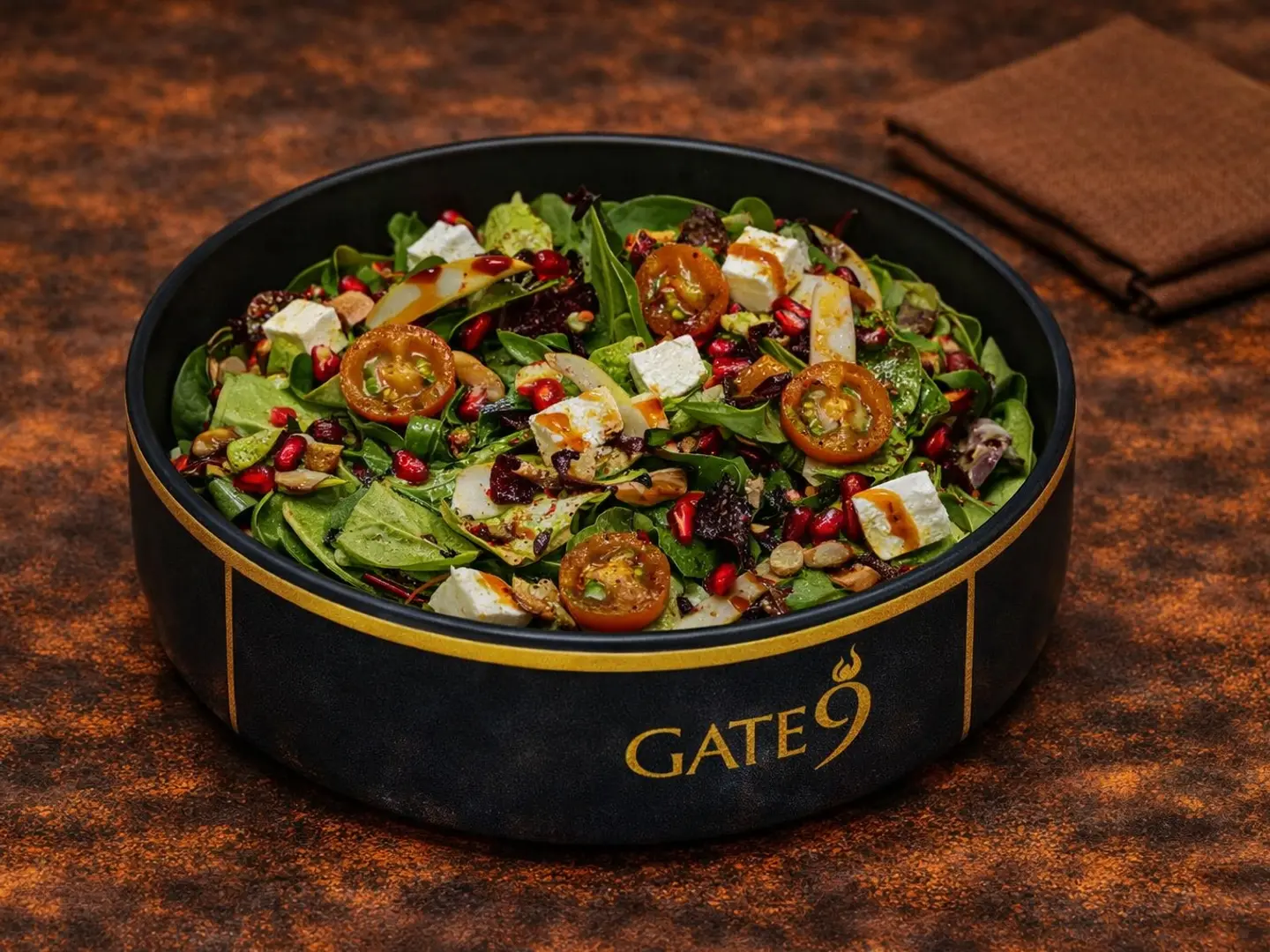 سلطة الروكا بالتمر