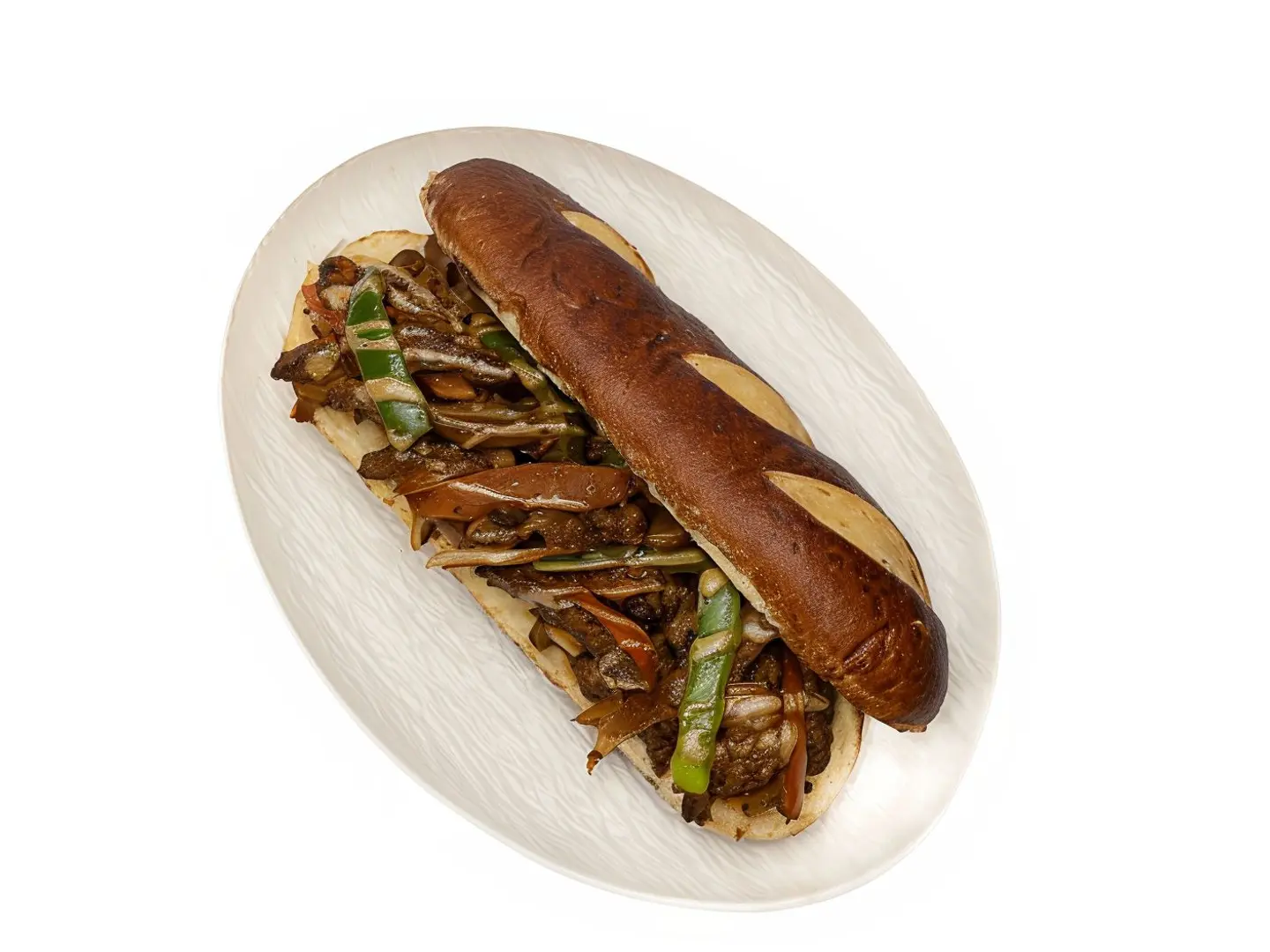 Classic Beef Pretzel