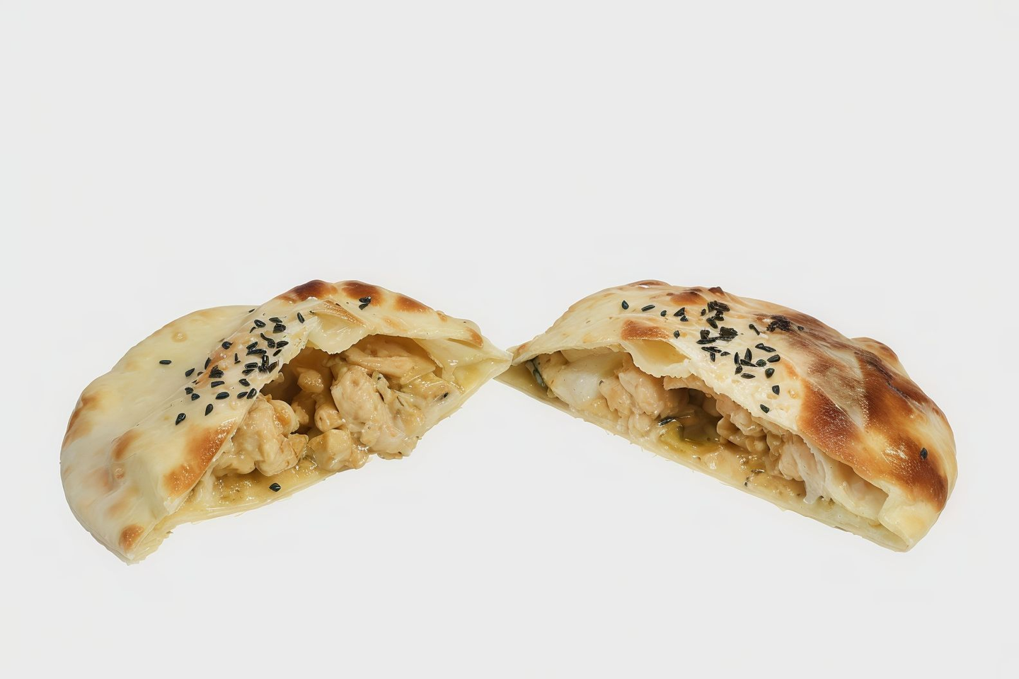 فطيرة دجاج جبنه