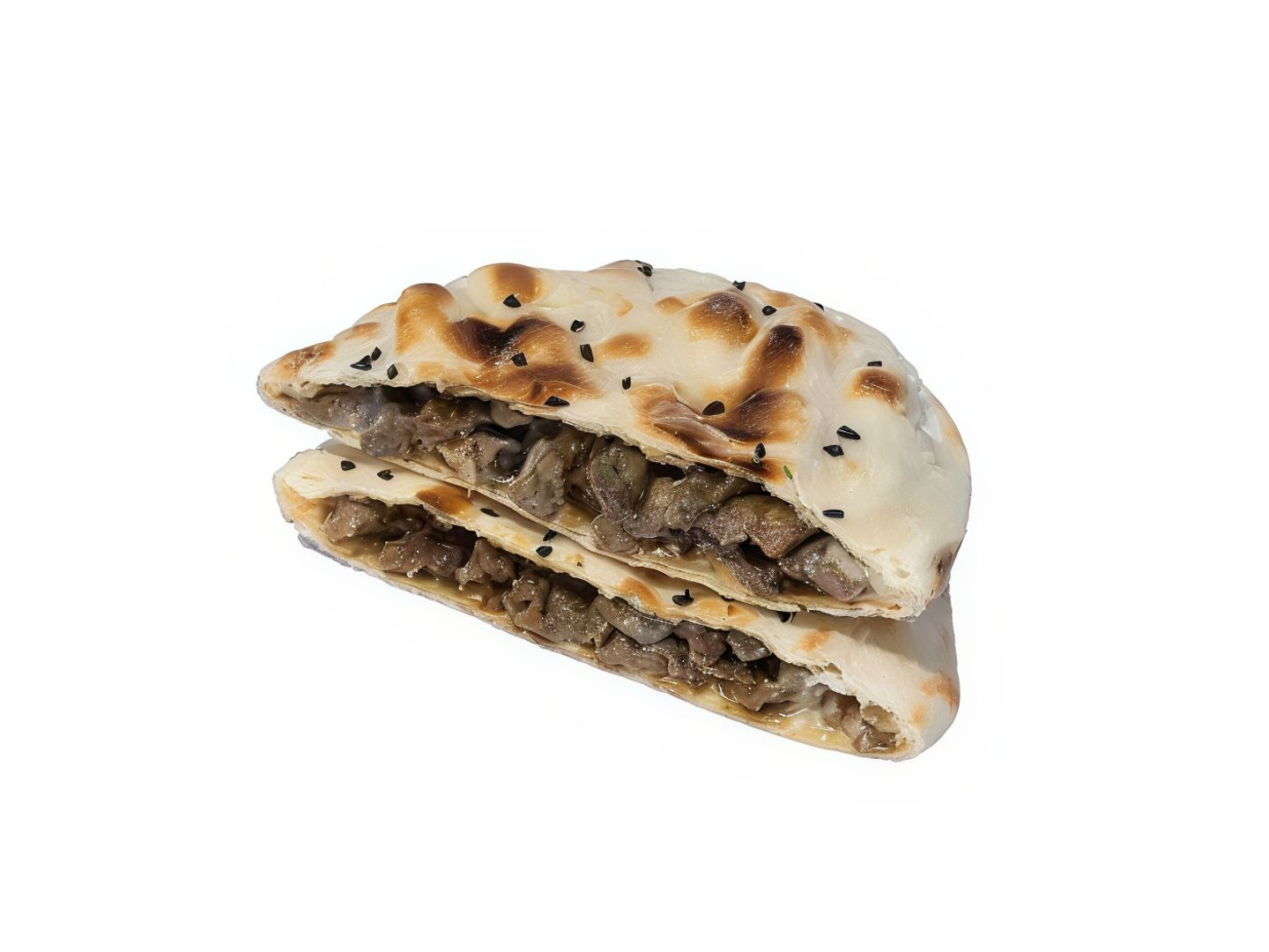 ساندوتش مدور كبدة