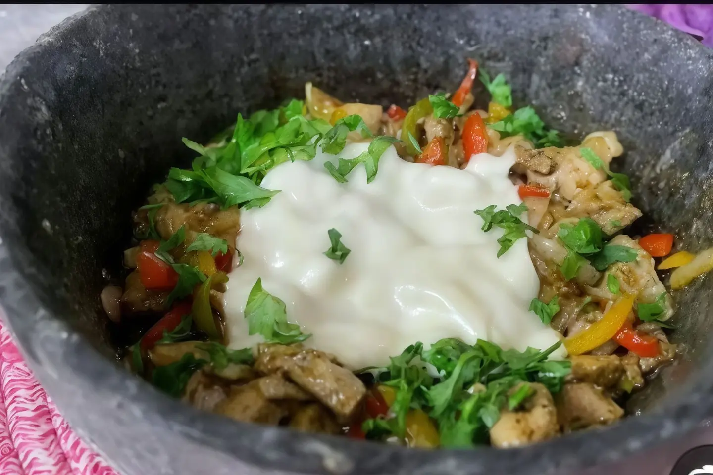 Stone Liver With Cheese