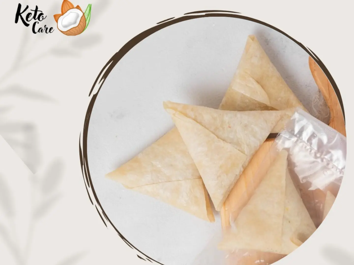 سمبوسة جبن خالي من الجلوتين-كيتو