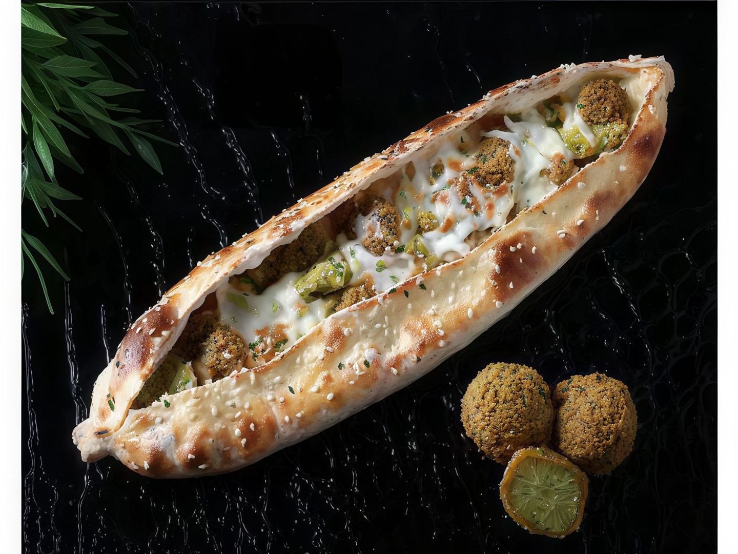 فلافل بالجبن