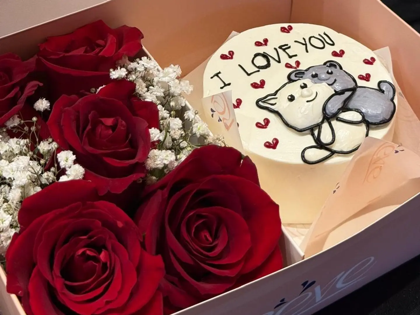 كيكة عيد الحب - 7 حجم صغير