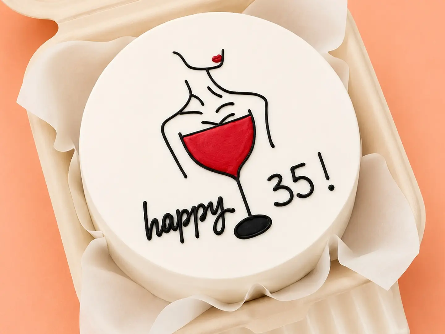 Birthday Cake 30 Small Size