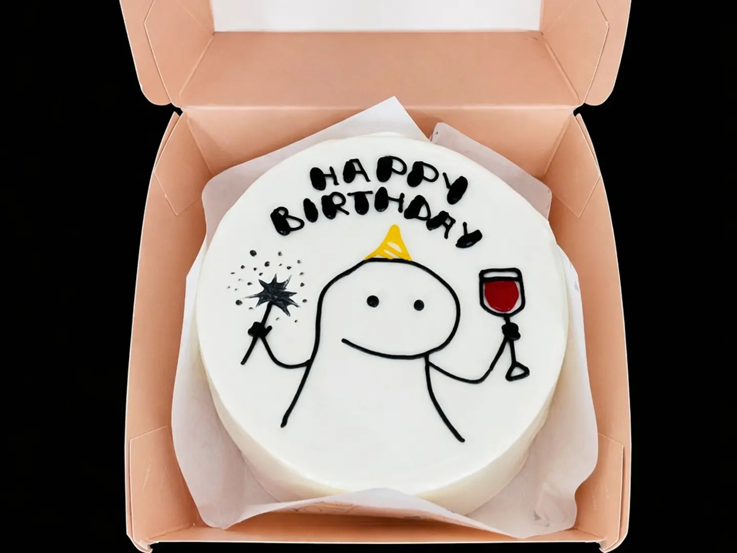 كعكة عيد ميلاد - 25 حجم صغير