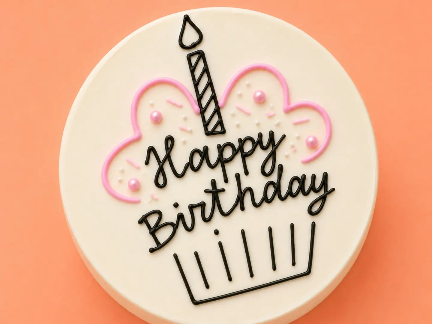 Birthday Cake 34 Small Size