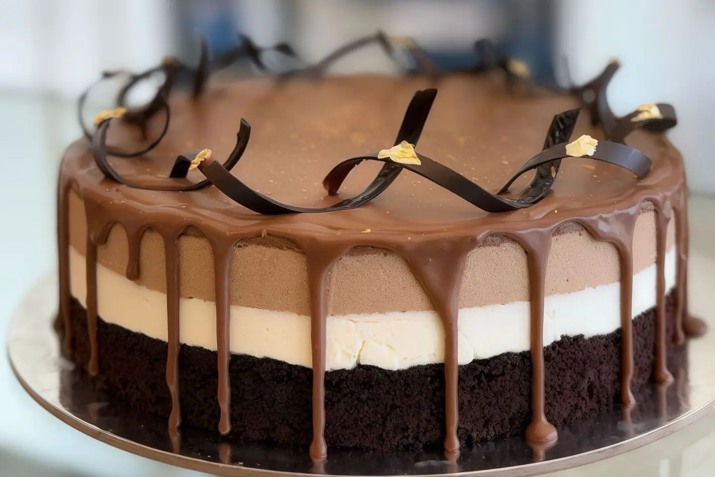 بلاك اند وايت موس كيك