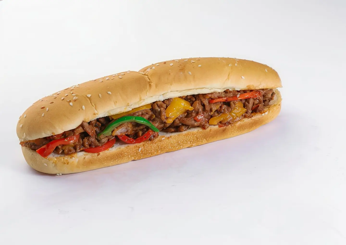 ساندوتش باربكيو لحم